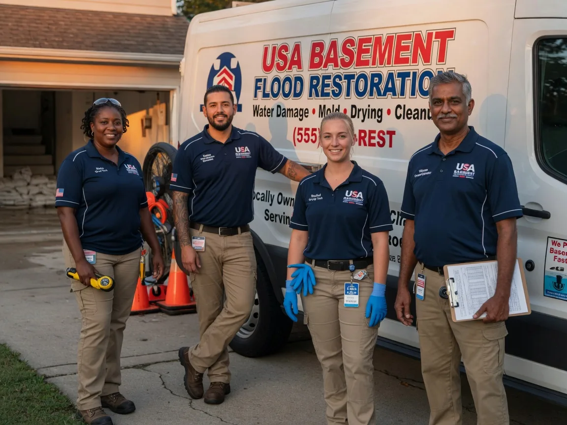 Basement Flood Cleanup company in Vancourt, TX